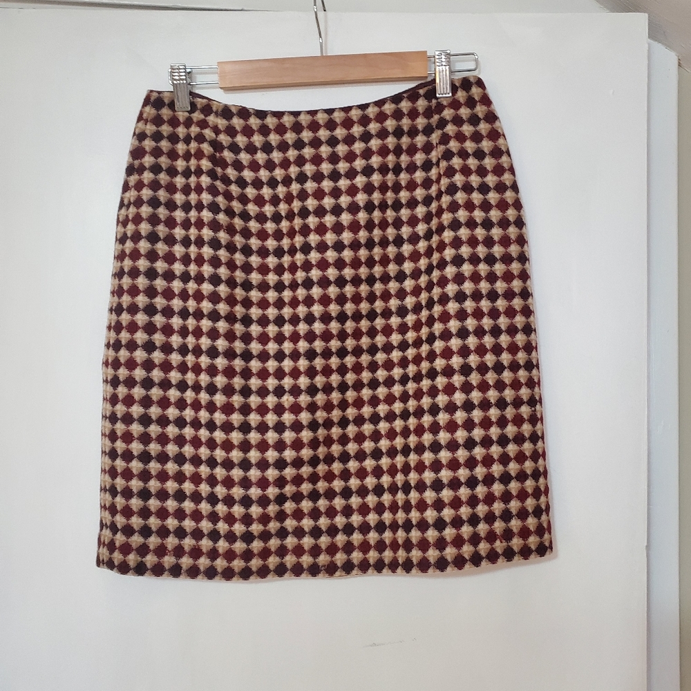 Eddie Bauer 100% Wool Skirt